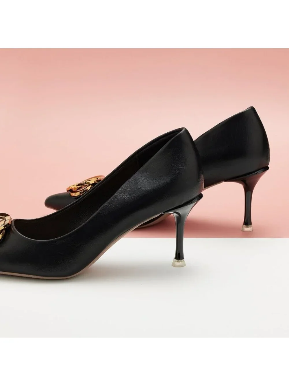 C. Paravano Women's Black Pumps 2.16